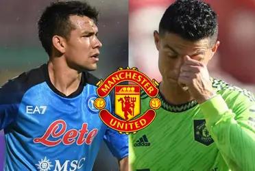Manchester United insists on Hirving Lozano and would launch a new offer for the Mexican with Cristiano Ronaldo as a bargaining chip.