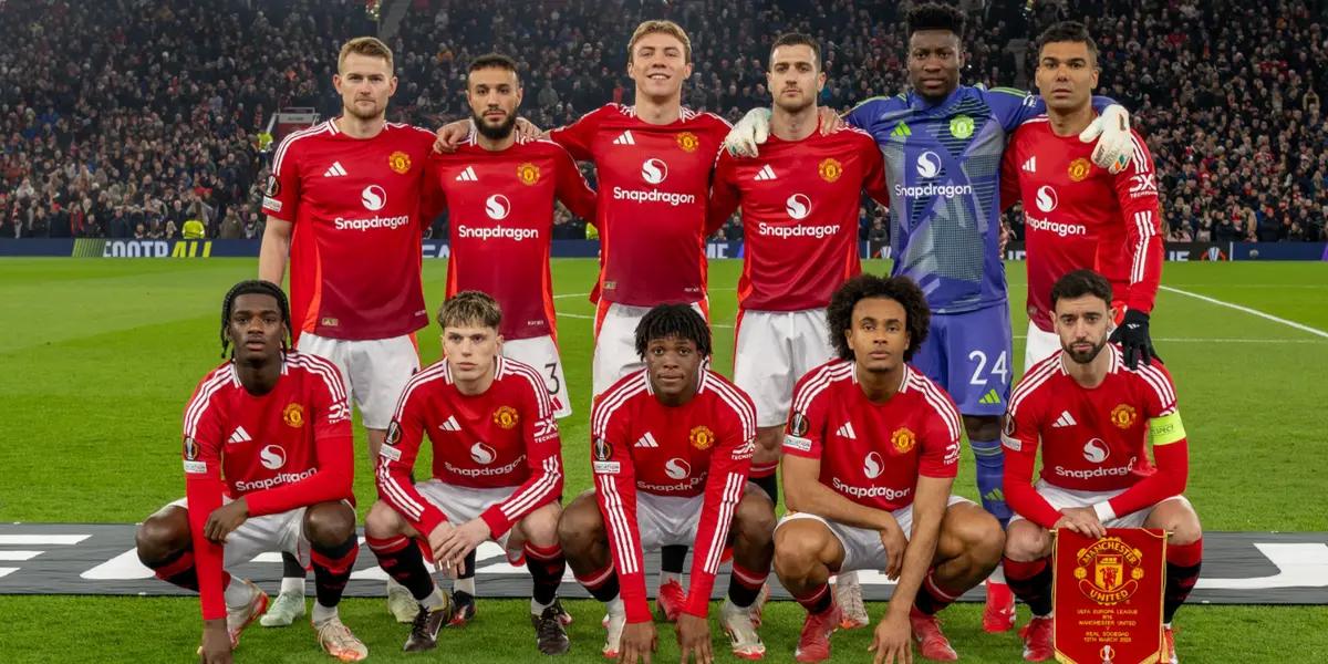 Manchester United lineup | Photo: @ManUtd