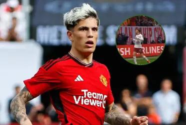 Manchester United scores the first goal in the Champions League thanks to Garnacho