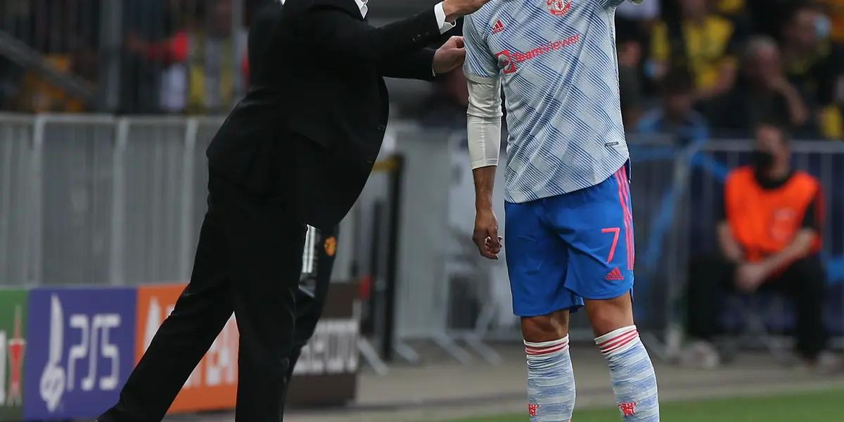 Manchester United were eliminated from the Carabao Cup and many reports say Cristiano Ronaldo is not happy with United's coach and the club could sack him.