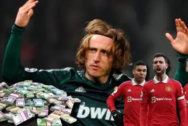 Manchester United would be interested in hiring Luka Modric, who does not play for Real Madrid