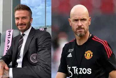 Manchester United's low blow to David Beckham