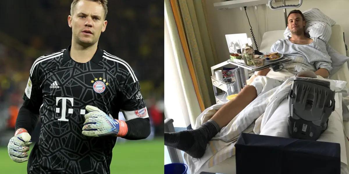 Manuel Neuer will undergo surgery with Bayern Munich and this is the date of his return
