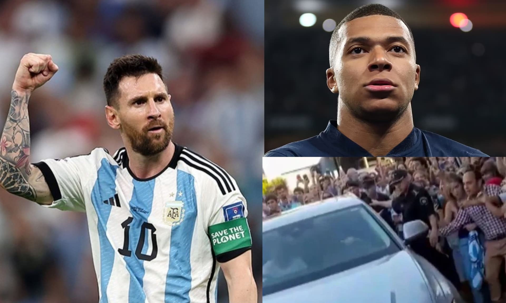 Many fans invaded Lionel Messi's house in Rosario, and this is how the player reacted
