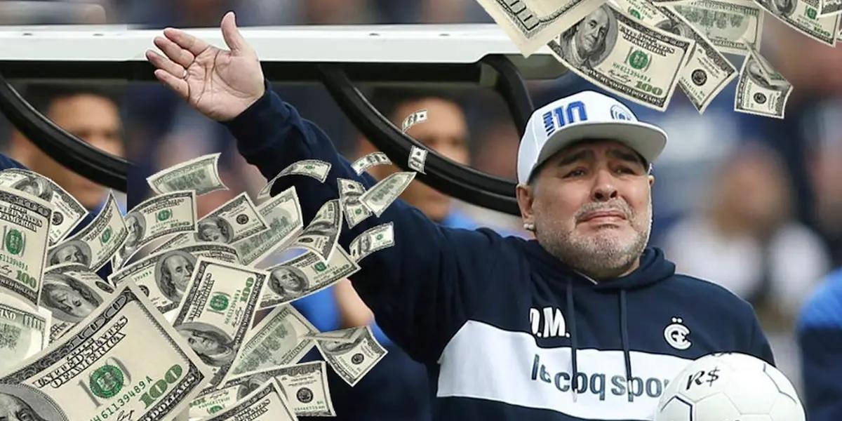 Maradona was, as a player, better than Ronaldo and Messi but he has also surpassed them on another topic: cars.