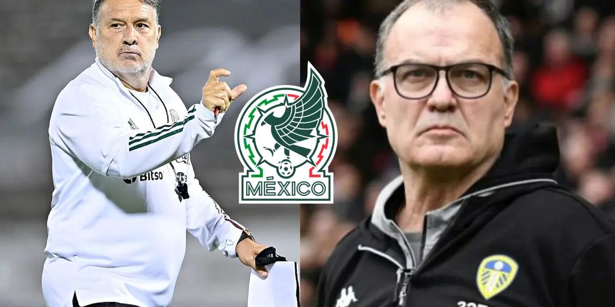 Marcelo Bielsa pointed out that the Mexican player lacked arguments and thought more about resting than working