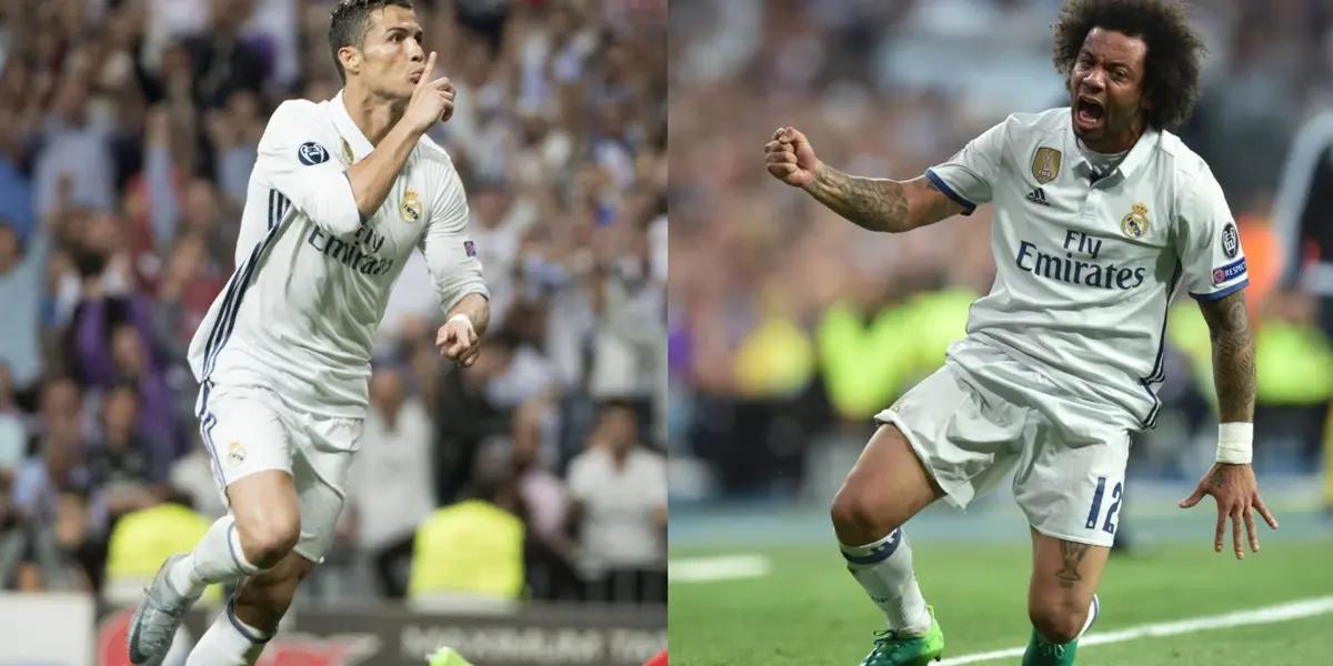 Marcelo causes controversy after he admits something about a Ronaldo goal in the Champions League.