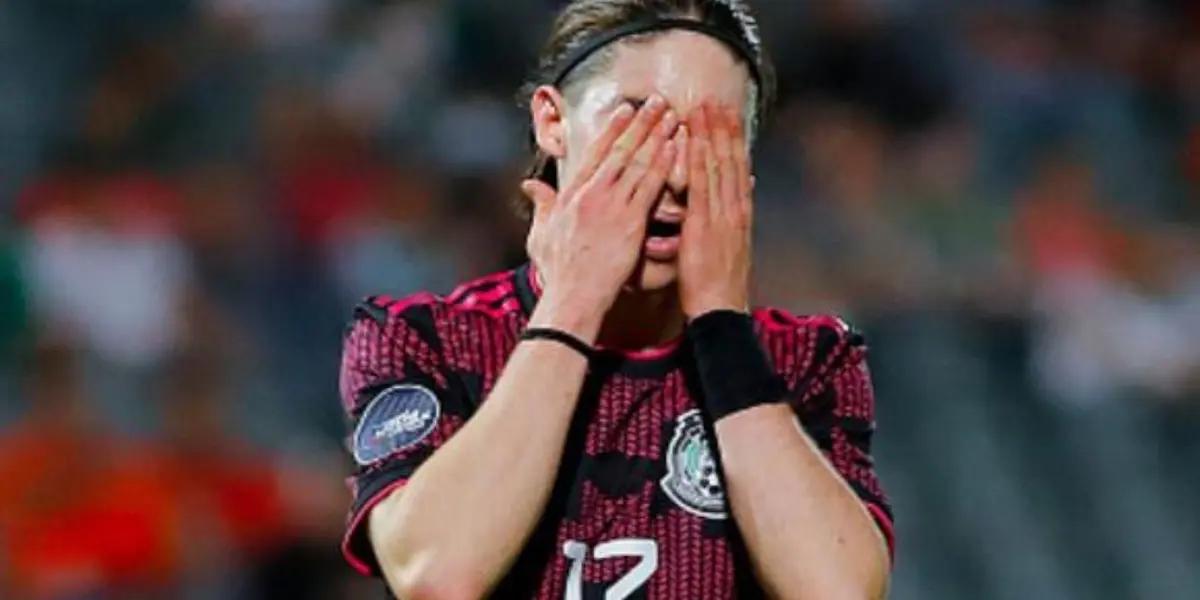 Marcelo Flores burst into tears after the end of the match between Suriname and Mexico. Martino reveals why.