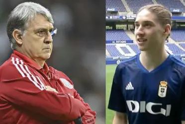 Marcelo Flores made his debut with Real Oviedo, in the second tier of Spanish soccer, and this is how it went for the Mexican.