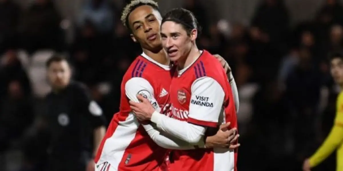 Marcelo Flores scored his third goal in the current championship with Arsenal U-23.