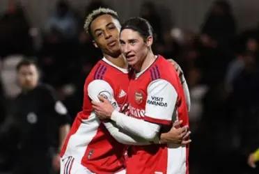 Marcelo Flores scored his third goal in the current championship with Arsenal U-23.