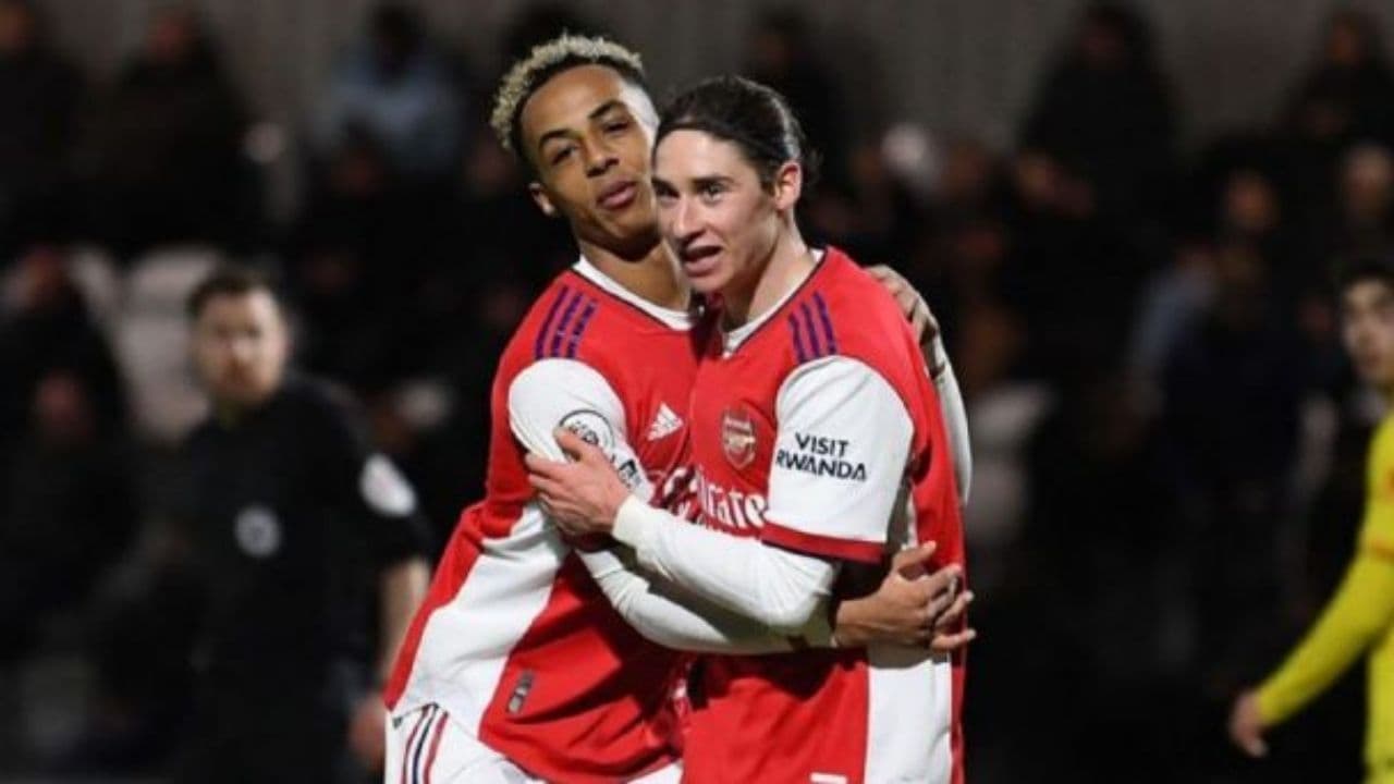 Marcelo Flores scored his third goal in the current championship with Arsenal U-23.