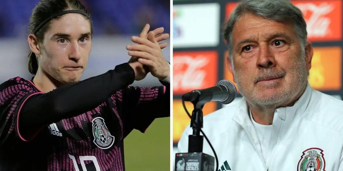 Marcelo Flores would leave the Mexican national team and go to train with Arsenal, Martino makes a decision on the Mexican.