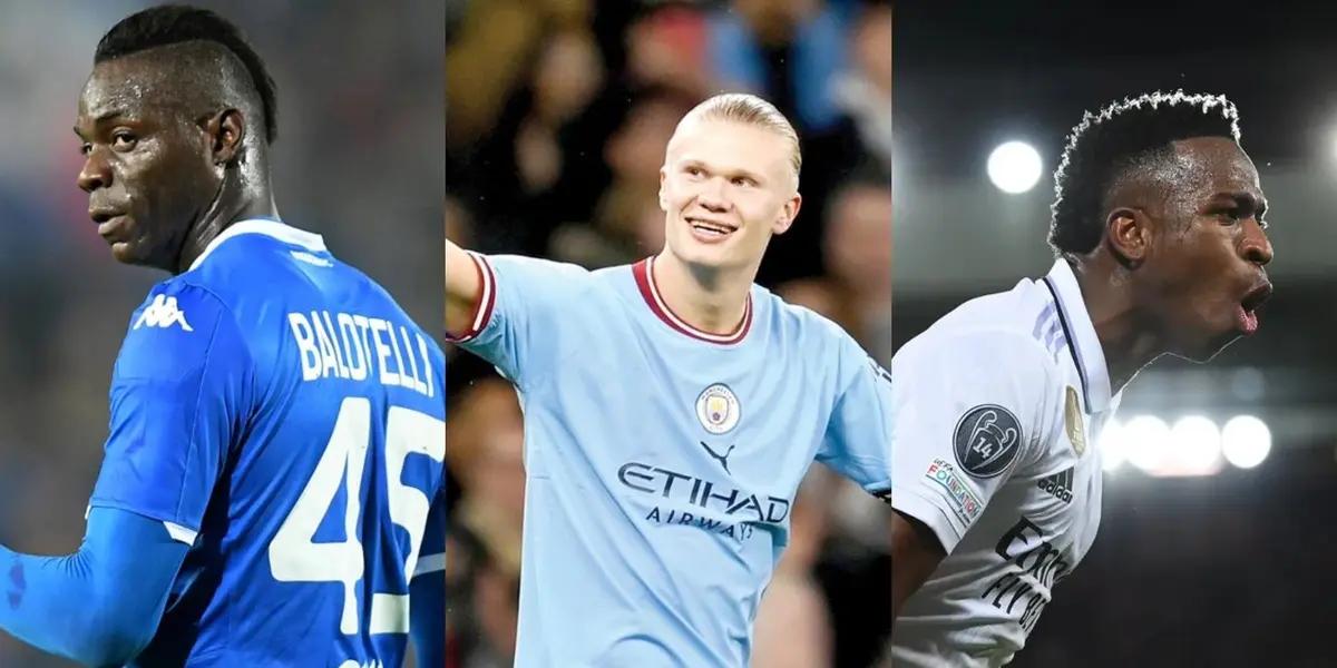 Mario Balotelli chose the player who is not from this world