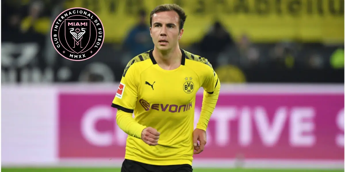Mario Götze became a free agent after playing at Borussia Dortmund. But his future would be defined according to a message his wife sent. MLS could be his destiny.