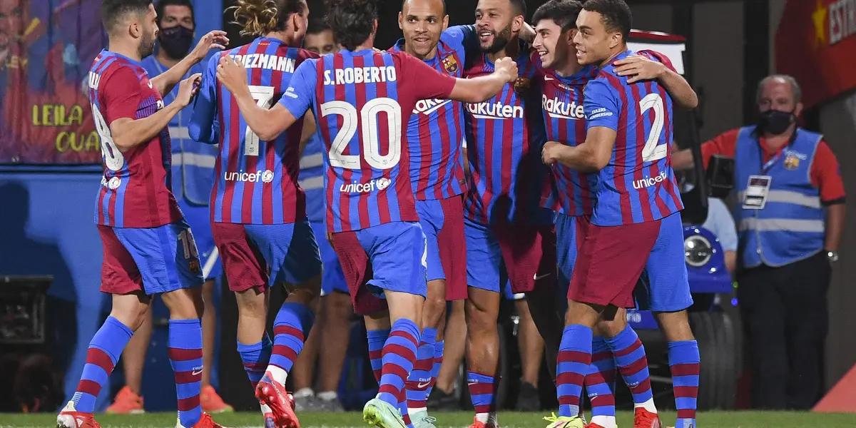 Martin Braithwaite wants an improvement on his £85,000-a-week contract now that Lionel Messi has left the club and he is the main goalscorer. He scored 2 goals and made 1 assist in the 4-2 win over Real Sociedad on Sunday.