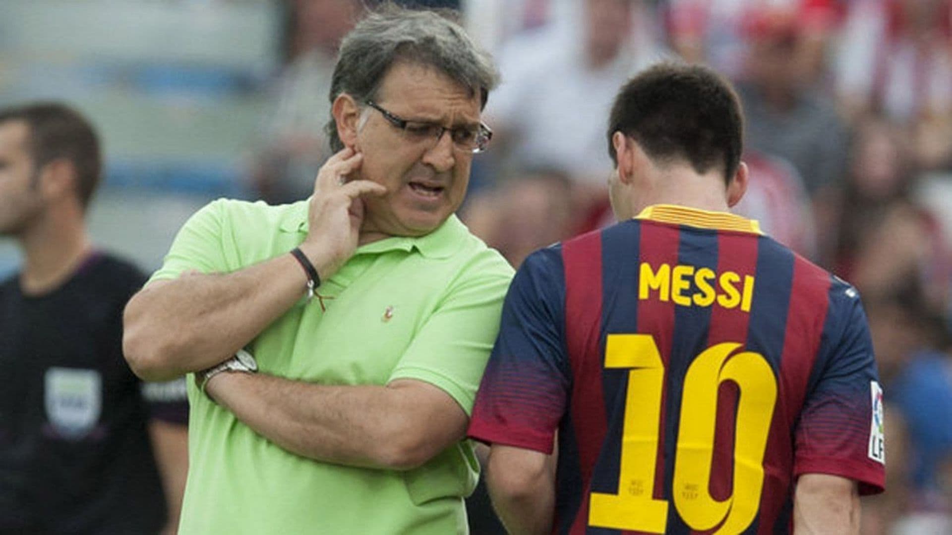 Martino coached Messi on two occasions: with FC Barcelona and Argentina National Team.