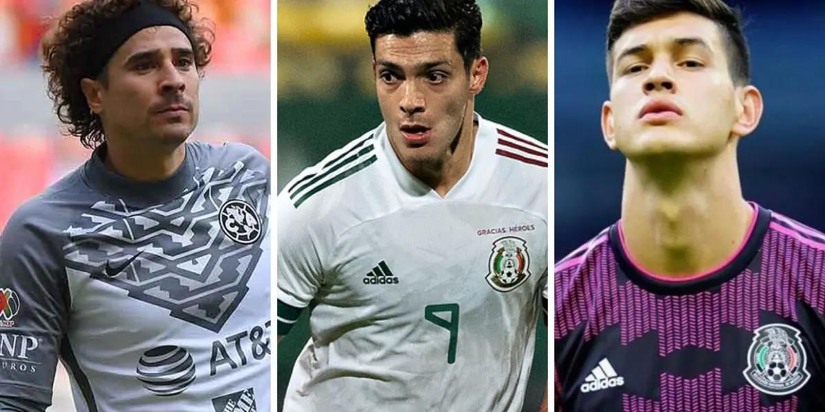 Martino has César Montes as a captain's choice over Raúl Jiménez.