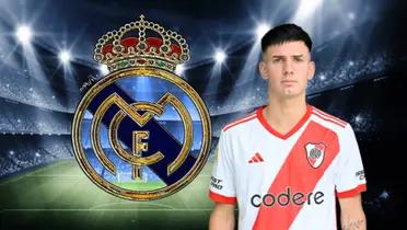 Mastantuono. PHOTO: Walpaper River Plate