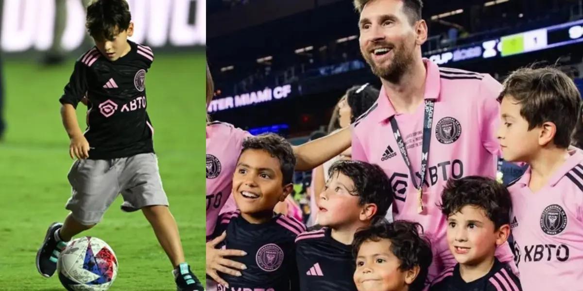 Matteo Messi's great goal with Inter Miami youth team