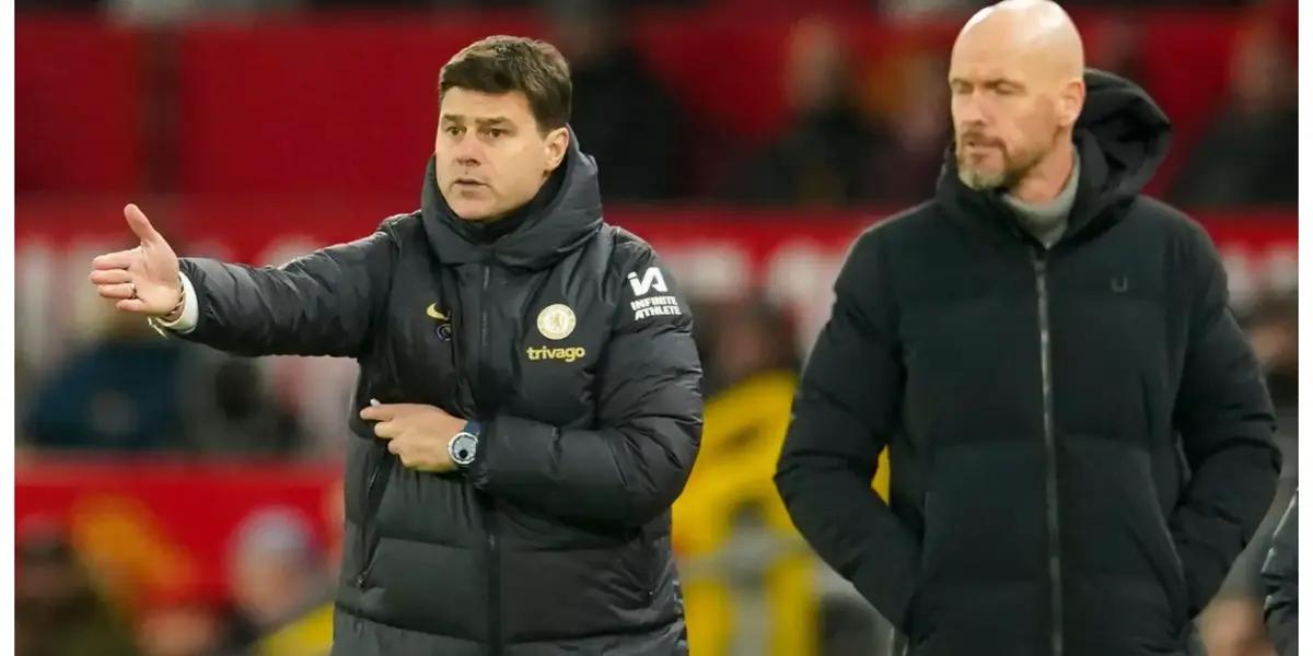 Mauricio Pochettino and Erik ten Hag