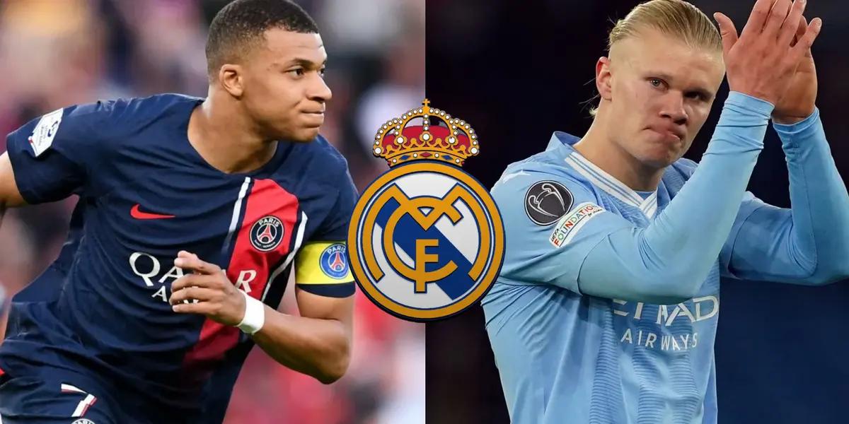 Mbappé and Haaland seem to be a topic of discussion between Real Madrid players.