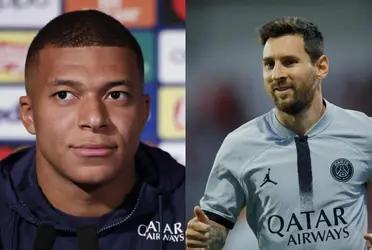 Mbappe and Messi have some tense moments, but it doesn't seem to affect their friendship.