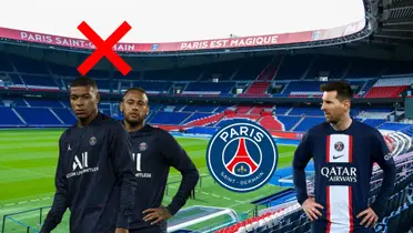 Mbappé and Neymar were preparing for a PSG game together.
