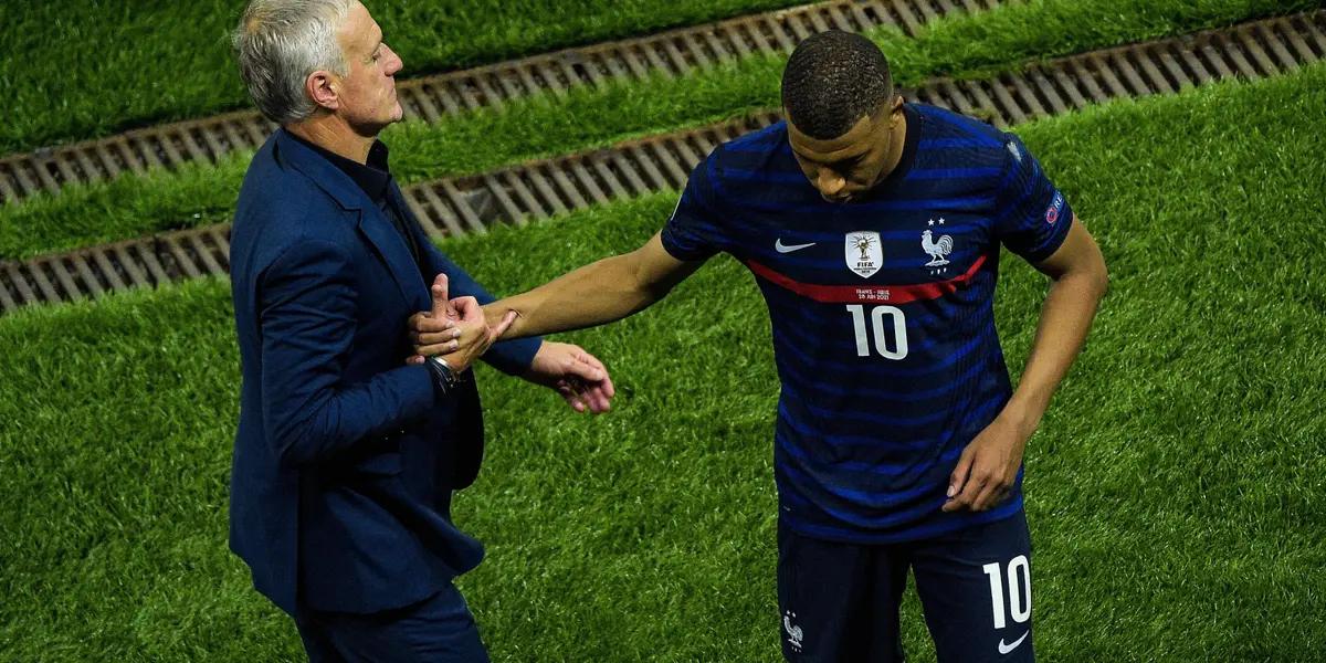 Mbappe betrayed by Deschamps again