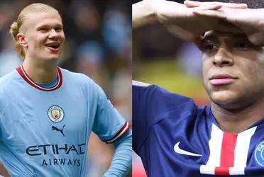 Mbappé envies Haaland and that's why he wants to leave PSG.