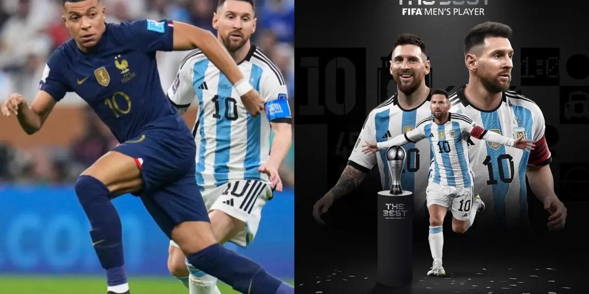 Mbappe helps former PSG teammate Lionel Messi win another award!