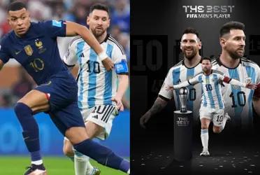 Mbappe helps former PSG teammate Lionel Messi win another award!