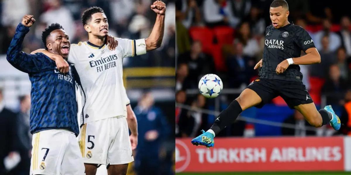 Mbappe might have second thoughts of joining Real Madrid with Vinicius and Bellingham.