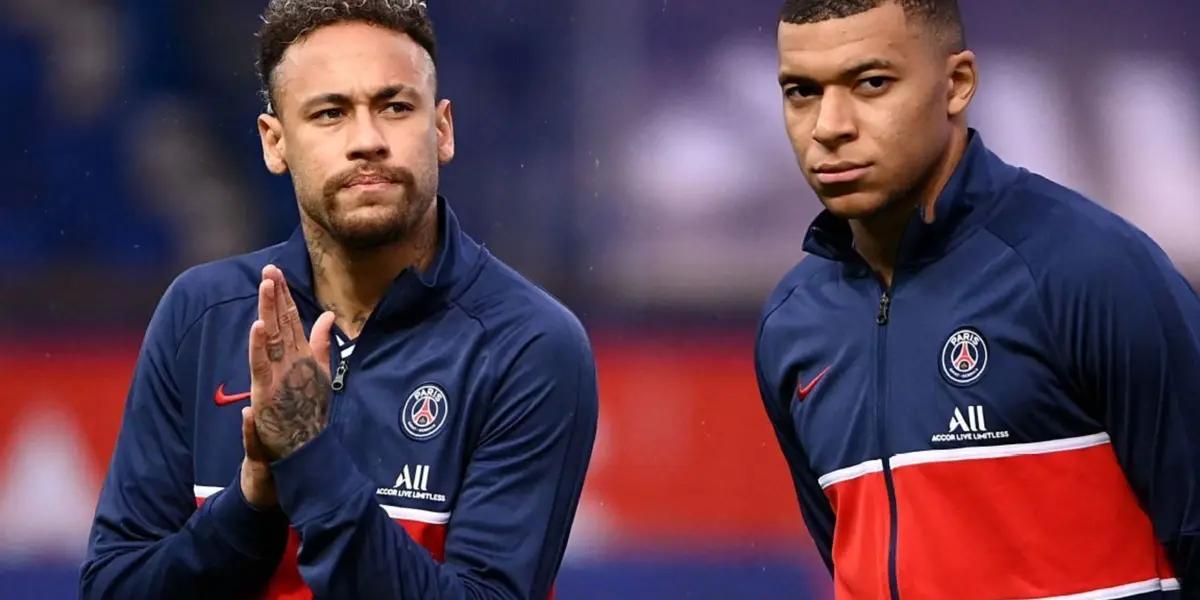 Mbappe spoke about his controversial relationship with the Brazilian star.