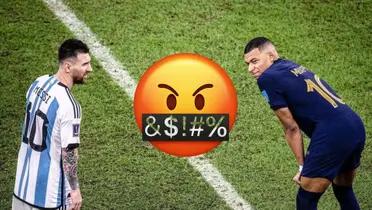 Mbappé used a slur to describe Messi for beating France in the 2022 World Cup final.