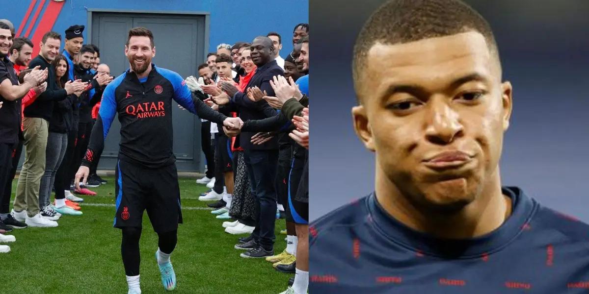 Mbappe was not present at Lionel Messi's reception with PSG, here's what he preferred to do
