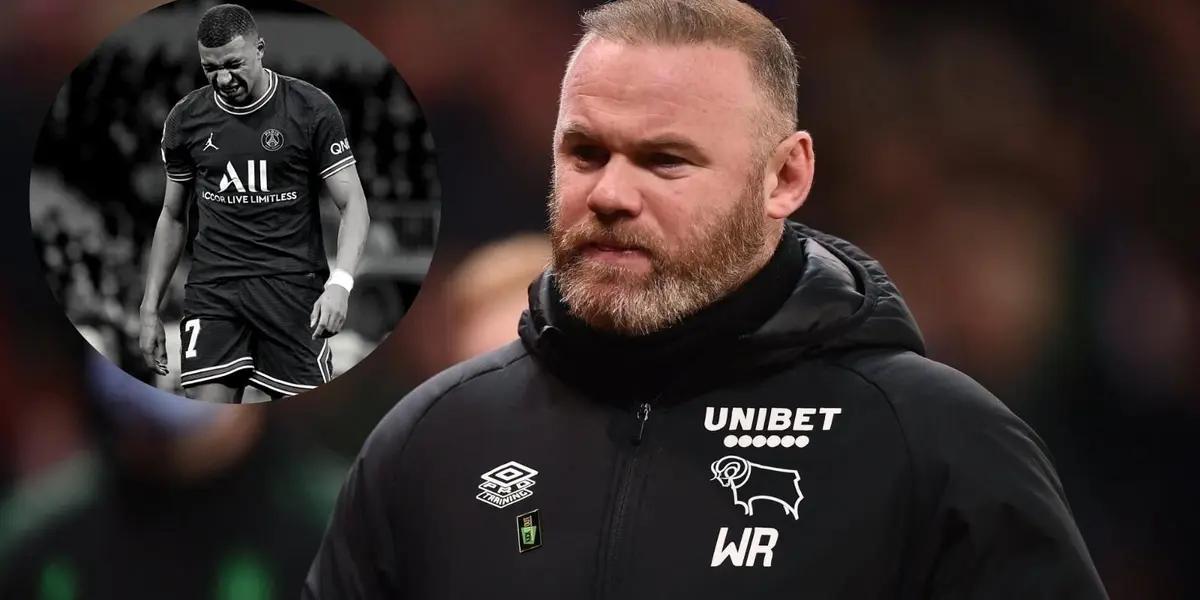 Mbappé's recent behavior has drawn critics from around the world, Wayne Rooney did not hold back.