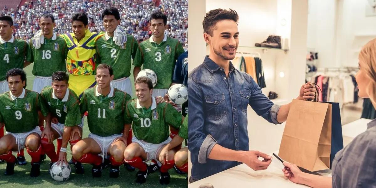 Meet the Mexican National Team player who stood out in a World Cup and now sells clothes
