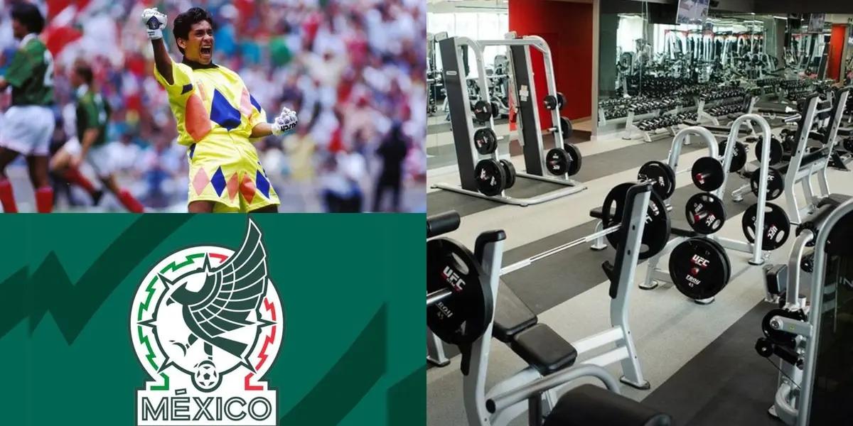 Meet the player who became a legend of El Tri after humiliating Jorge Campos, now he works in a gym