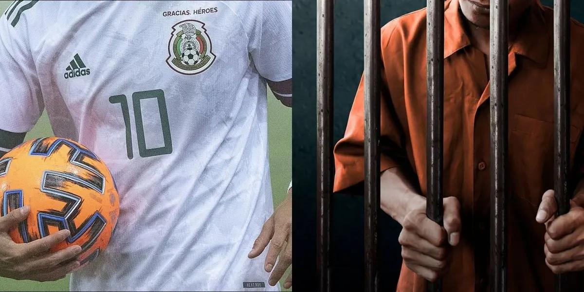 Meet the player who stood out with the Mexican National Team but is now a fugitive from justice