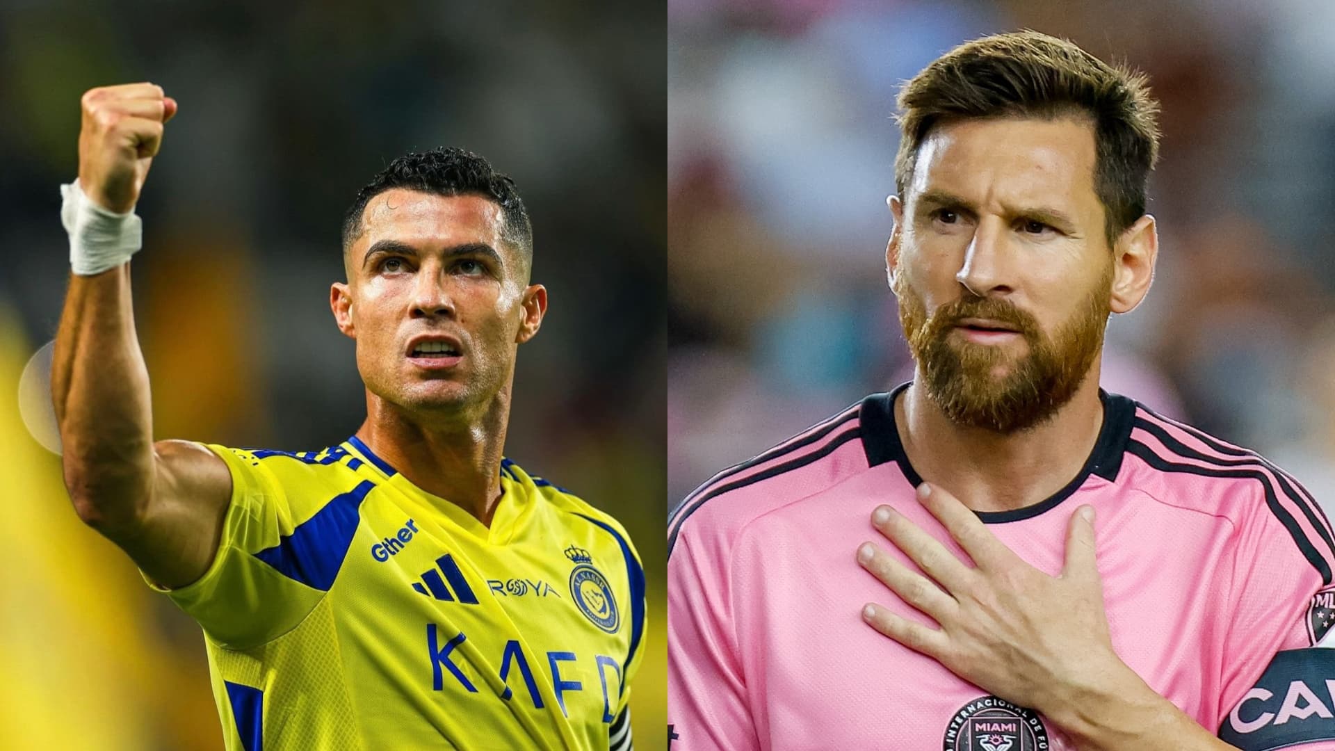 Messi and Cristiano