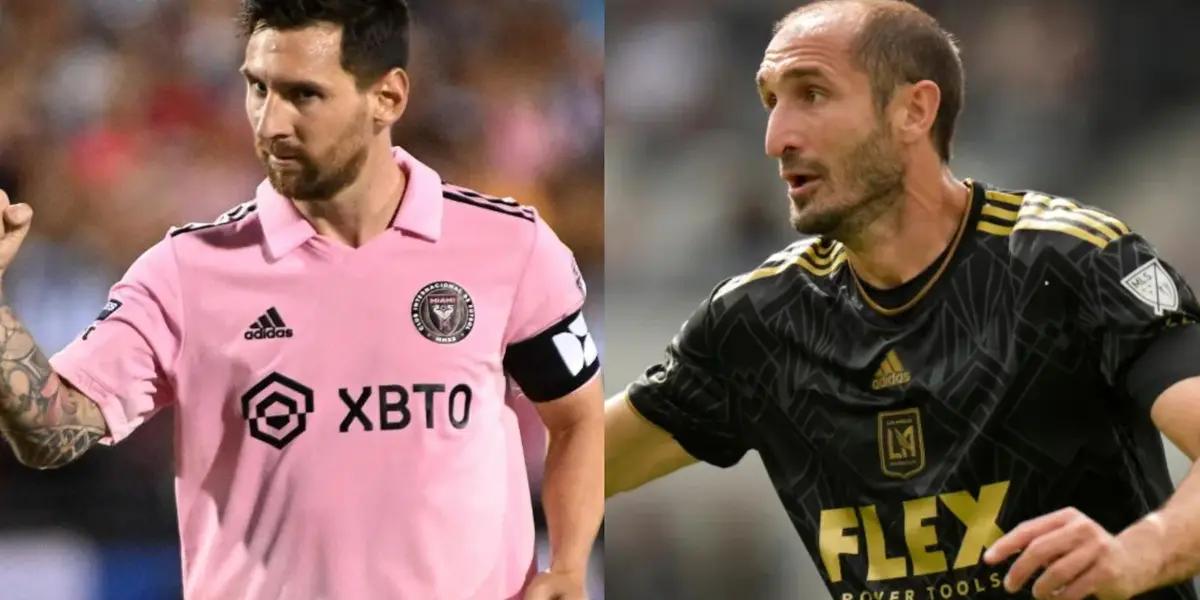 Messi and his amazing gesture with Chiellini's kids