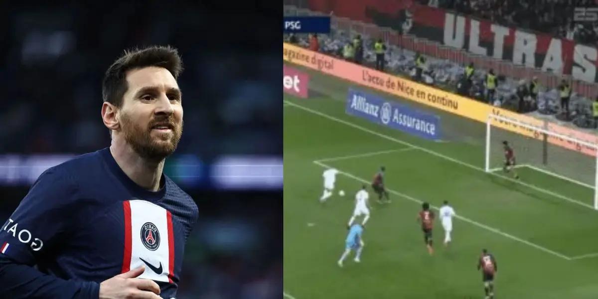 Messi and PSG fans could not believe Mbappe missed this sitter.