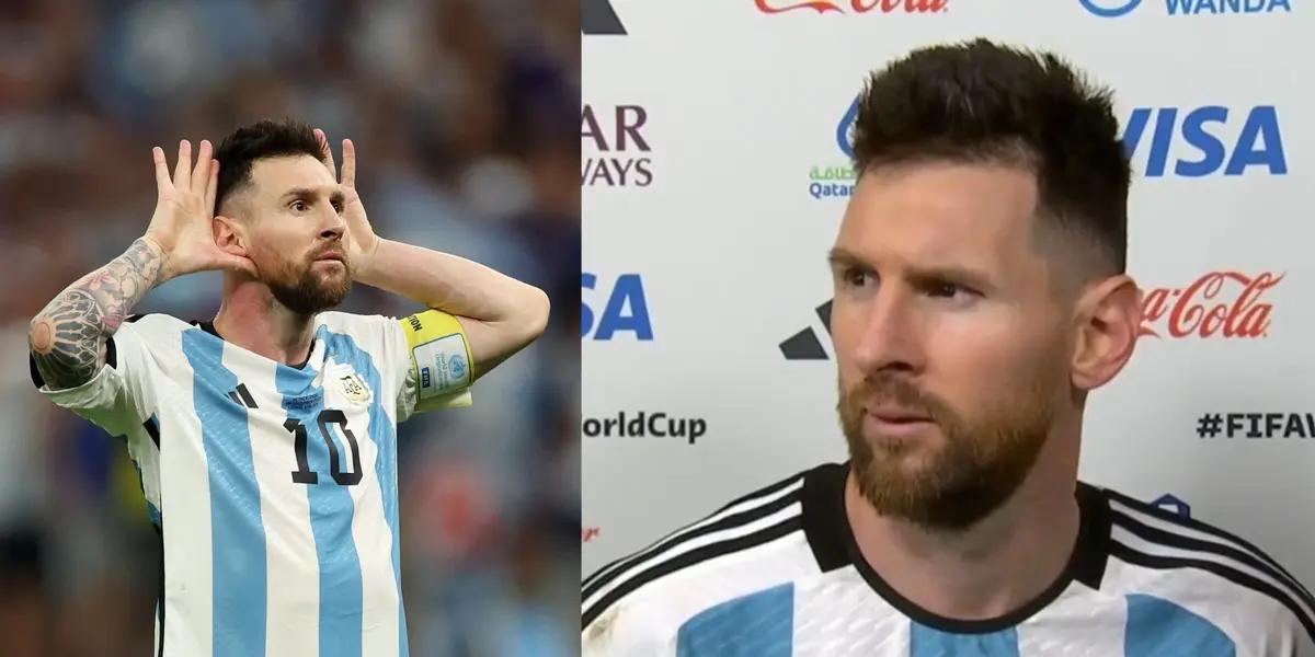 Messi called someone ‘stupid’, and now it has been revealed to whom it was.