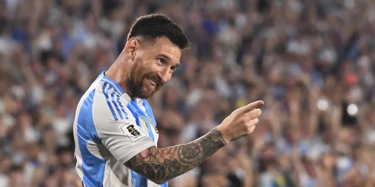 Messi. Fhoto: Conmebol