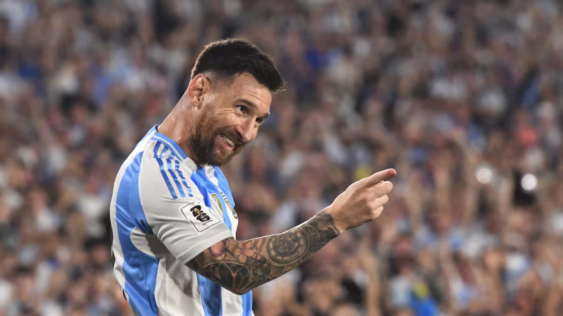 Messi. Fhoto: Conmebol