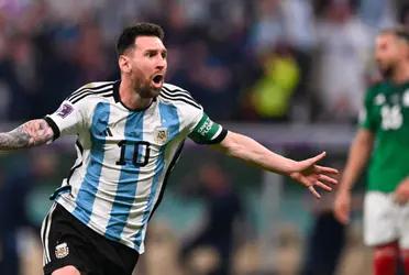 Messi is in the news in Qatar because of this gesture