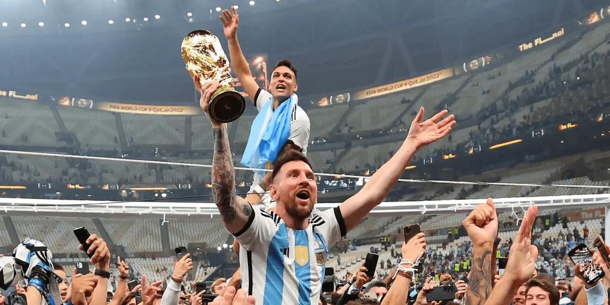 Messi is world champion and already talking about retiring from the Argentine team