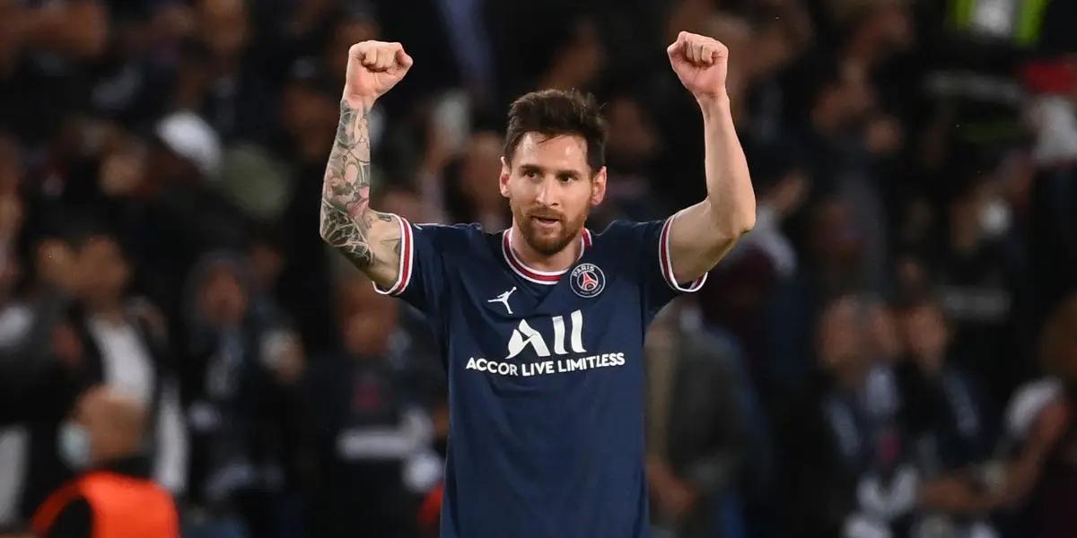 Messi left this unforgettable image that did a lot of damage in Barcelona.