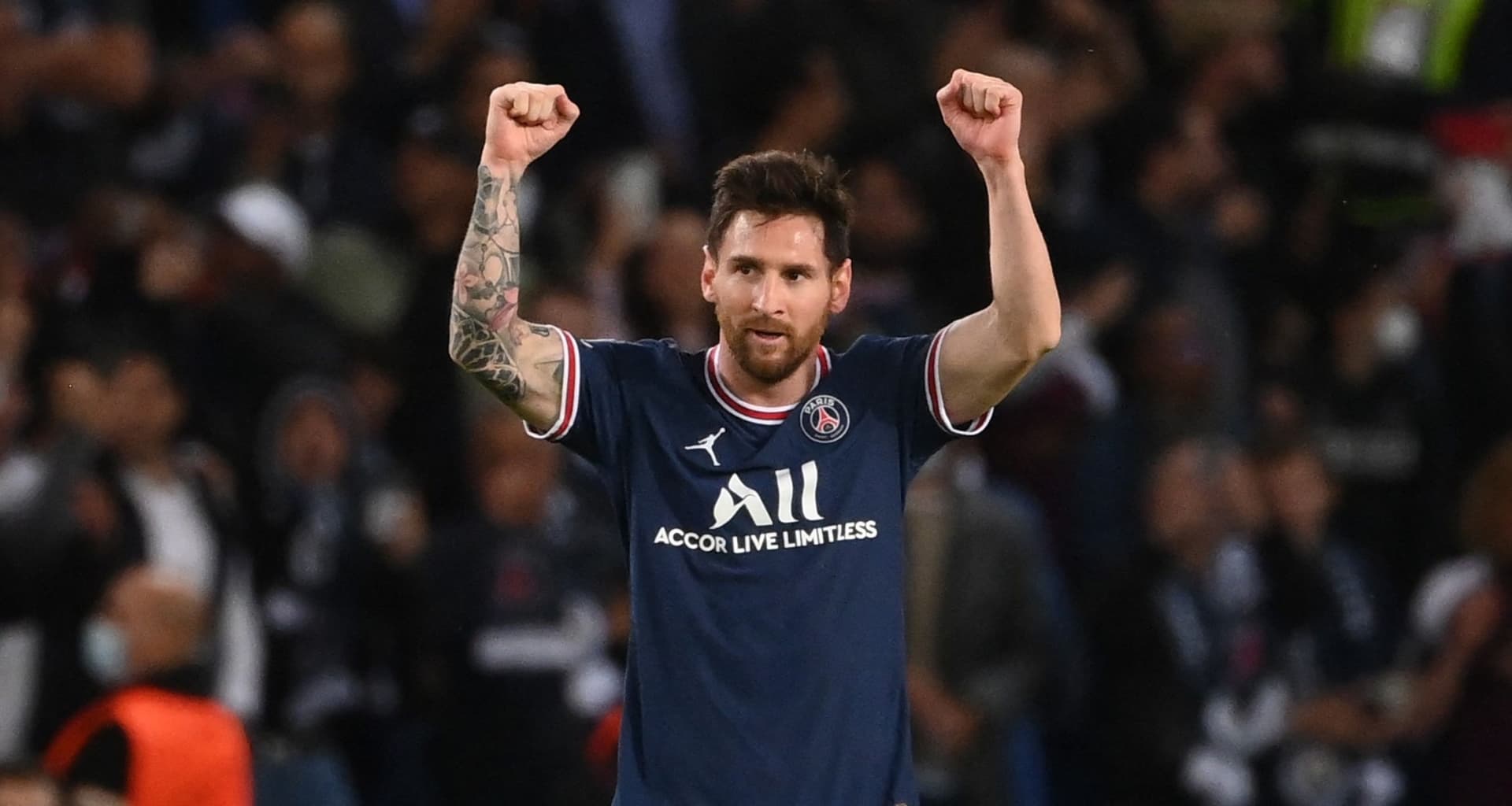 Messi left this unforgettable image that did a lot of damage in Barcelona.